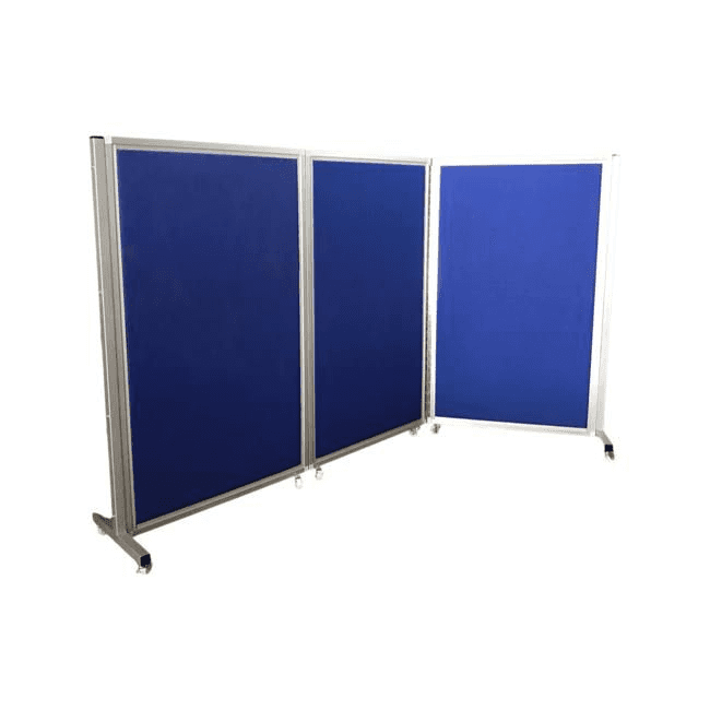 Partition board covered with Fabric 5 x 3ft ( 3 Panels )